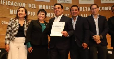 Certifican a la capital queretana como “Municipio Promotor de la Salud”