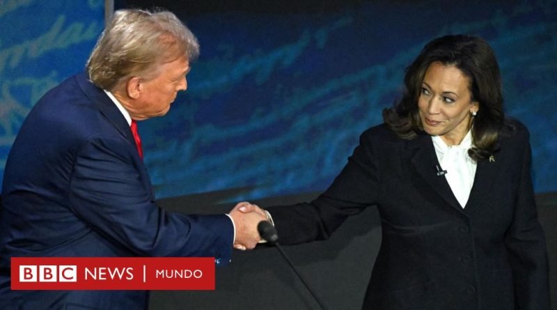 Debate Harris vs Trump: 6 momentos clave del duelo entre los candidatos a la presidencia  - BBC News Mundo