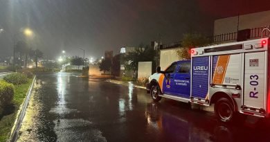 Saldo blanco tras fuertes lluvias en El Marqués