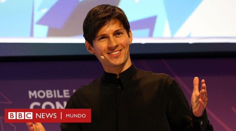 Telegram: la polémica detención en Francia de Pavel Durov, el multimillonario fundador de la red social - BBC News Mundo