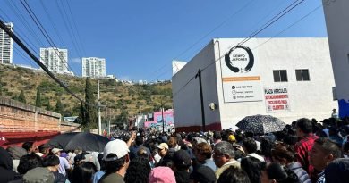 Ciudadanos esperan la visita de Claudia Sheinbaum