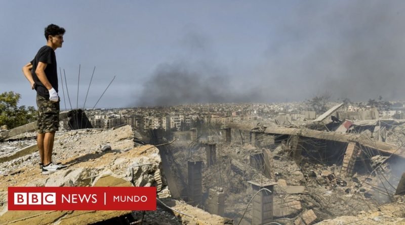 Israel - Hezbolá: “Ya no queda vida allí”: la enorme destrucción causada por los ataques israelíes en Beirut - BBC News Mundo