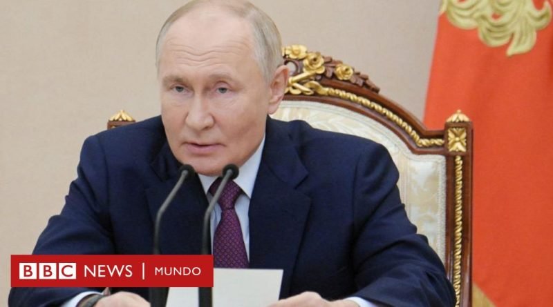 Putin propone cambiar las reglas sobre el uso de armas nucleares - BBC News Mundo