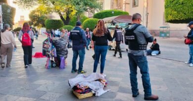 Bloquean inspectores vendimia de artesanos del CEDAI en las calles