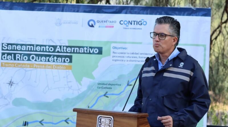 Inicia segunda fase del proyecto de saneamiento del Río Querétaro