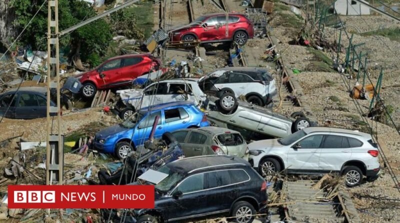 Valencia: por qué el aumento de la intensidad de las danas, el fenómeno meteorológico que causó la tragedia en España, es otra consecuencia del cambio climático - BBC News Mundo