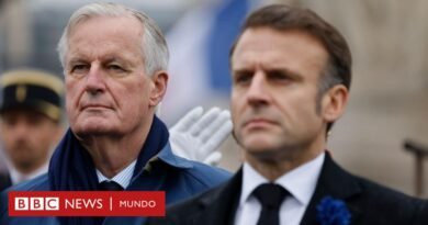 Francia: qué opciones tiene Macron tras la caída del gobierno francés por una histórica moción de censura apoyada por la izquierda y la ultraderecha - BBC News Mundo