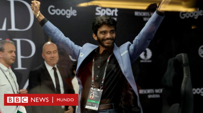 Gukesh Dommaraju, el adolescente que se convirtió en el campeón del mundo de ajedrez más joven de la historia - BBC News Mundo