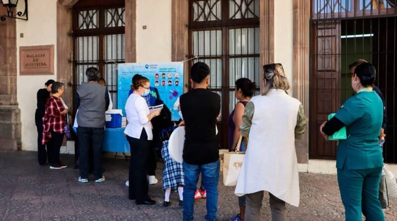 Más de la mitad se ha vacunado contra influenza en Querétaro