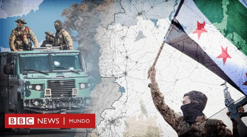 Siria: cómo se dividen el territorio los distintos grupos rebeldes que operan en el país - BBC News Mundo