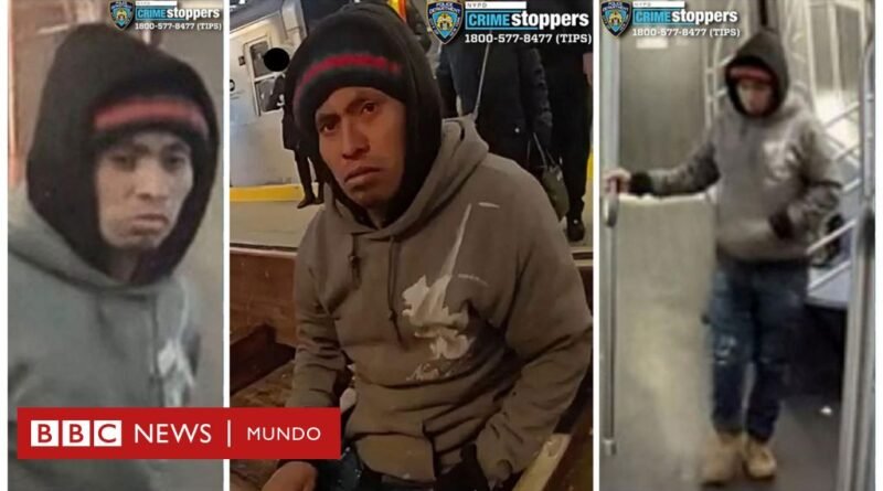 Acusan de asesinato a un hombre que prendió fuego y mató a una mujer en el metro de Nueva York - BBC News Mundo