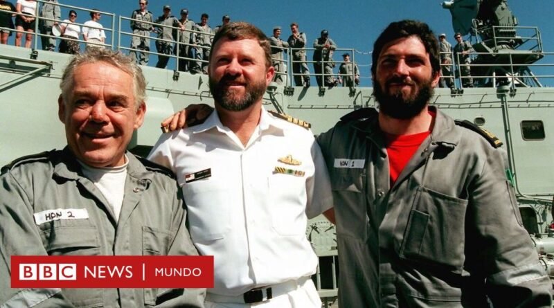 Cómo sobreviví 4 días atrapado en un barco que volcó en el mar (y la enorme operación que hicieron para rescatarme) - BBC News Mundo