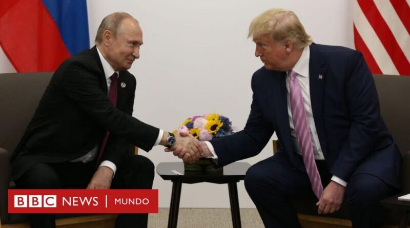 Donald Trump habla con Vladimir Putin y dice que las negociaciones para acabar la guerra en Ucrania comienzan 