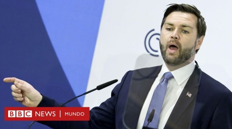 JD Vance, vicepresidente de EE.UU., lanza un duro ataque en Múnich contra las democracias de Europa y genera indignación - BBC News Mundo