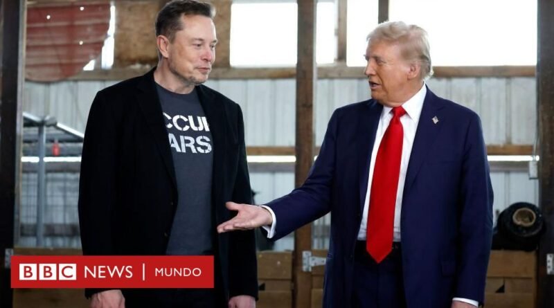 La agitada reunión que cambió el papel de Elon Musk dentro del gobierno de Donald Trump  - BBC News Mundo