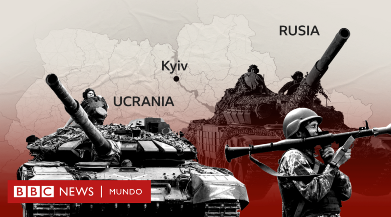 Los mapas que muestran los territorios que controlan Rusia y Ucrania a 3 años del inicio de la guerra - BBC News Mundo