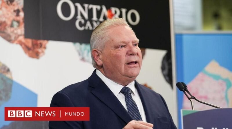 Ontario retira el recargo del 25% a la electricidad que exporta a EE.UU. tras la amenaza de Trump de duplicar los aranceles al acero y aluminio de Canadá - BBC News Mundo