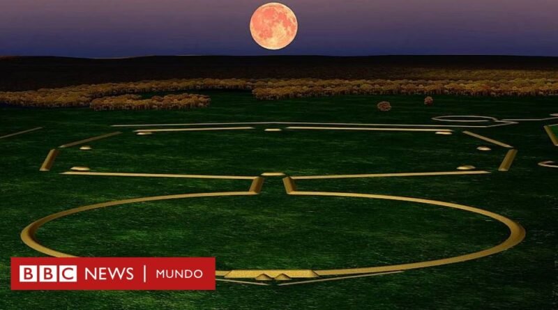 El Octágono: los misteriosos montículos levantados hace 2.000 años por una desconocida cultura en América del Norte - BBC News Mundo