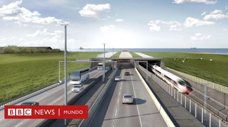 El impresionante túnel submarino que unirá a Dinamarca y Alemania bajo el mar Báltico - BBC News Mundo