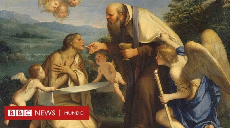 El legendario relato de María de Egipto, la santa promiscua que vivió 47 años desnuda en el desierto - BBC News Mundo