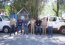 Elementos de la POES, SSPM y PC realizan recorrido para una Semana Santa segura