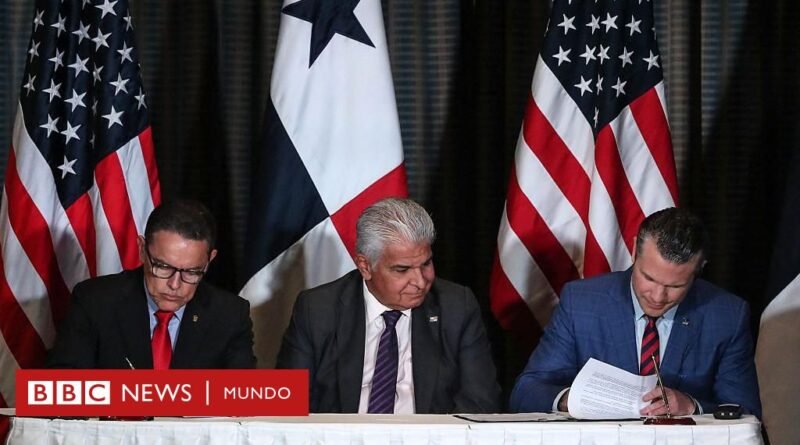 Panamá permitirá a EE.UU. incrementar su presencia militar en su territorio, según un memorando firmado con el gobierno de Trump - BBC News Mundo