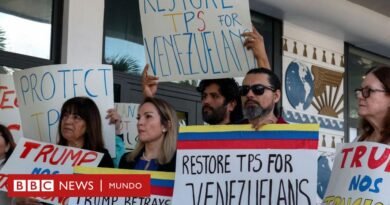 Un tribunal impide al gobierno de Trump seguir adelante con el fin del TPS a los venezolanos y le hará esperar al final de un juicio pendiente sobre ese caso - BBC News Mundo
