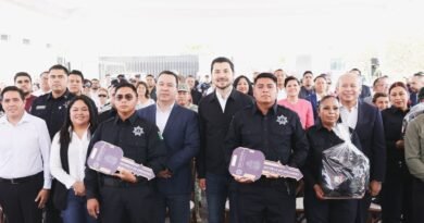TRANSFORMACIÓN EN SEGURIDAD Y JUSTICIA CÍVICA ASÍ COMO ENTREGA DE NUEVO EQUIPO PARA TEQUISQUIAPAN