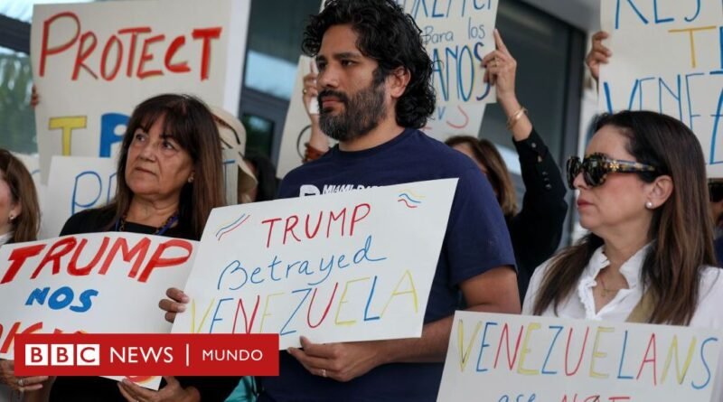 La Corte Suprema de EE.UU. autoriza al gobierno de Trump a eliminar el TPS para casi 350.000 venezolanos - BBC News Mundo