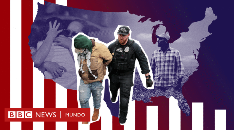 Las dos grandes empresas que tienen un lucrativo negocio con las políticas de deportación de migrantes de Trump - BBC News Mundo