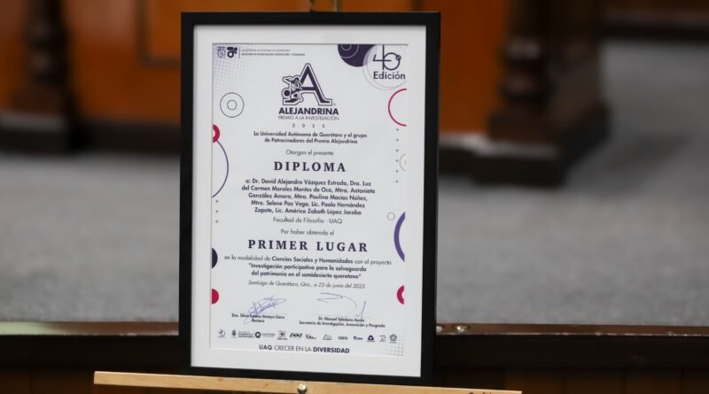 Premio Alejandrina: 40 años de incentivar la ciencia y las humanidades