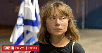 Greta Thunberg: Israel intercepta el barco con ayuda para Gaza en el que viaja la activista sueca y lo desvía hacia sus costas - BBC News Mundo