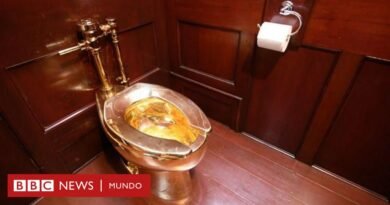 La increíble historia de cómo se robaron de un palacio británico un inodoro de oro que valía más de US$6 millones - BBC News Mundo