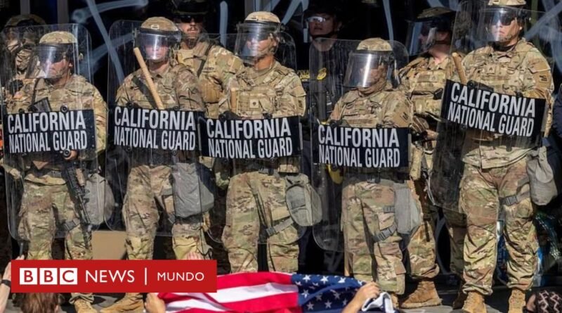 Trump lleva tiempo pidiendo el uso del ejército para sofocar protestas y Los Ángeles le dio una oportunidad - BBC News Mundo