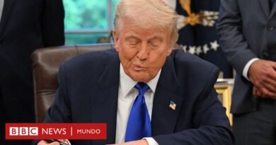Una corte federal en EE.UU. bloquea la mayor parte de los aranceles impuestos por Trump a países de todo el mundo - BBC News Mundo