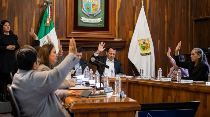 Ayuntamiento de San Juan del Río aprueba modificaciones al Programa de Obra Anual para rehabilitar el patrimonio histórico