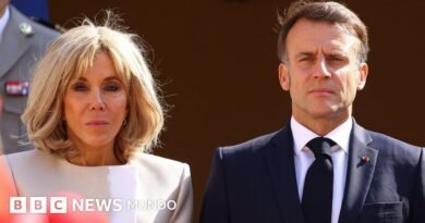 Emmanuel y Brigitte Macron demandan a la influencer Candace Owens en EE.UU. por afirmar que la primera dama francesa nació hombre - BBC News Mundo