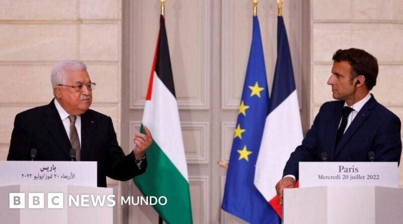 Francia anuncia que reconocerá al Estado palestino y desata las críticas de Israel y EE.UU.  - BBC News Mundo