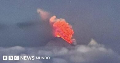 Entra en erupción un volcán en Rusia  tras el potente terremoto que provocó evacuaciones y alertas de tsunami - BBC News Mundo