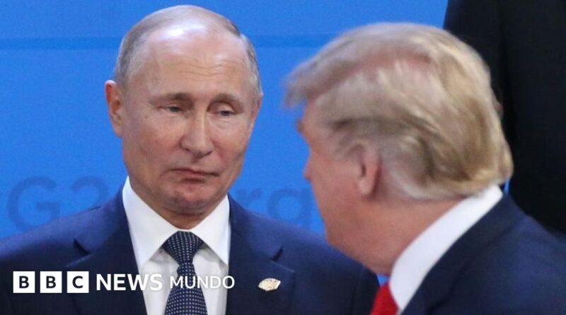 Por qué la relación entre Trump y Putin se estropeó en unos pocos meses  - BBC News Mundo
