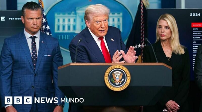 Trump ordena desplegar a la Guardia Nacional en Washington DC y expulsar 