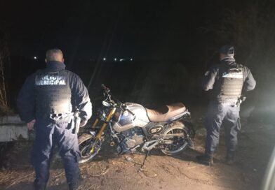 Recuperan Policías de Colón una Motocicleta Robada*