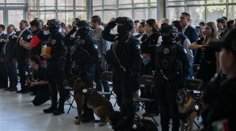 Reconoce Rodrigo Monsalvo trayectoria y legado de la Unidad K9 de la SSPM El Marqués