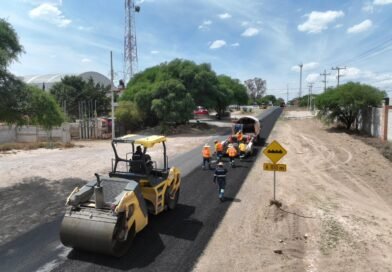 Rehabilita CEI la Carretera Estatal 127 acceso a Santillán en Tequisquiapan