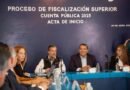 Roberto Cabrera y auditor Superior del Estado firman acta de inicio de fiscalización 2025*