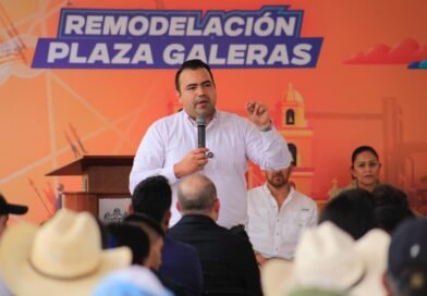 Entrega Gobierno Municipal de Colón la Plaza de Galeras rehabilitada, con apoyo de Gobierno del Estado, Microsoft y Nación Verde* 