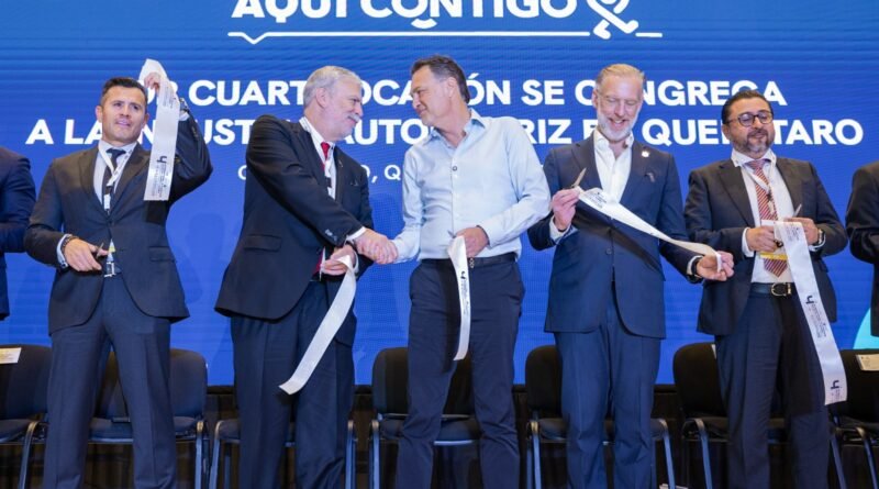 Encabeza Mauricio Kuri apertura de la International Automotive Industry Supply Summit 2026  