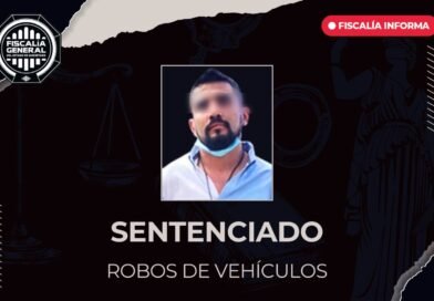 Carlos Sergio “N”  sentenciado por dos robos de vehículos en Plaza Puerta La Victoria
