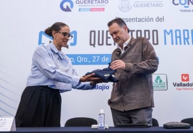 Presenta Mauricio Kuri la 16ª edición del Querétaro Maratón