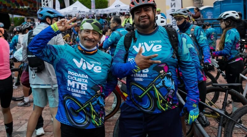 Con éxito, El Marqués realizó la primera rodada ciclista MTB en La Cañada
